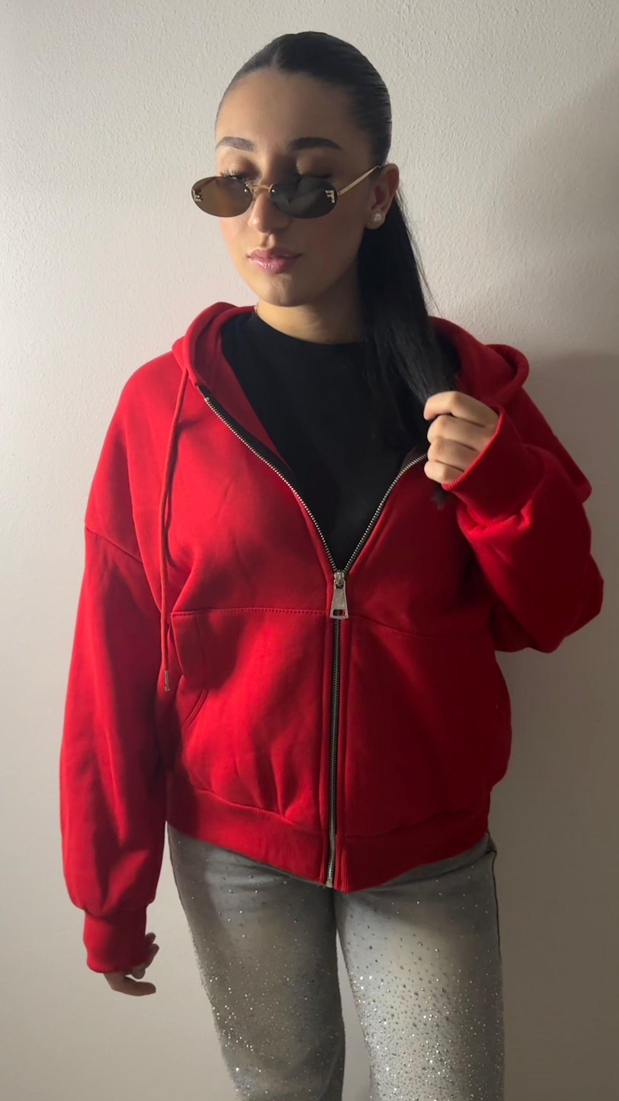 Felpa morbida tinta unita